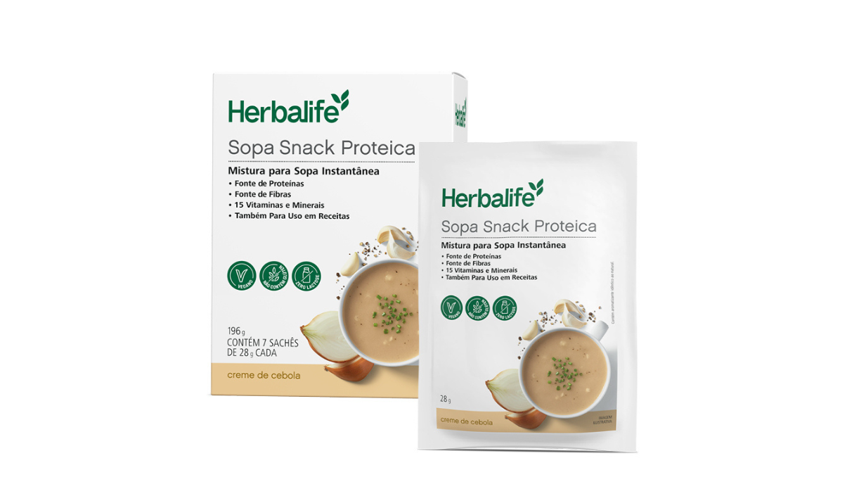 Sopa Instantânea - 7 Sachês por Caixa - 196g (28g Cada)