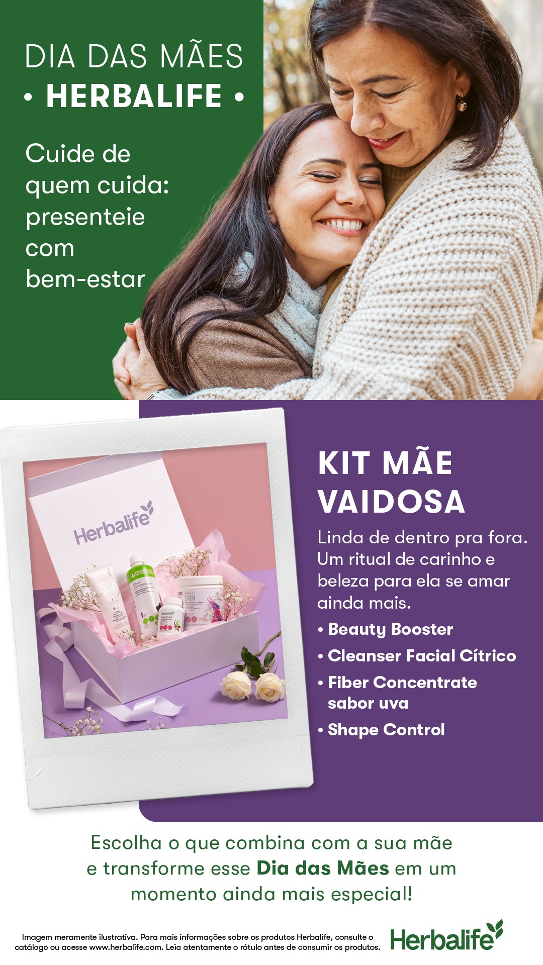 KIT MÃE VAIDOSA