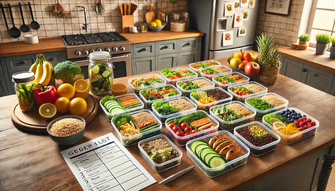 Planejamento Alimentar: Como Preparar Refeições Saudáveis sem Perder Tempo