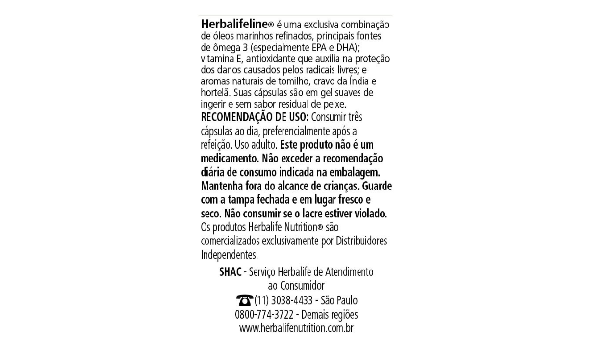 Herbalifeline® 90 Cápsulas - 73g