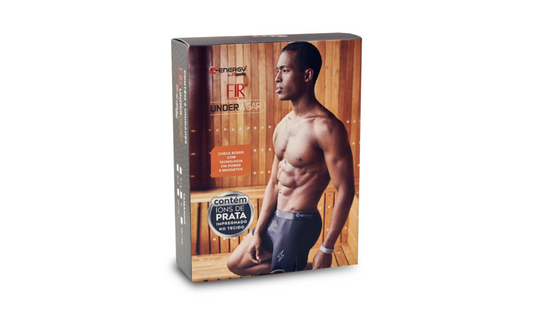 Cueca Boxer - Íons de Prata (2 Unidades)