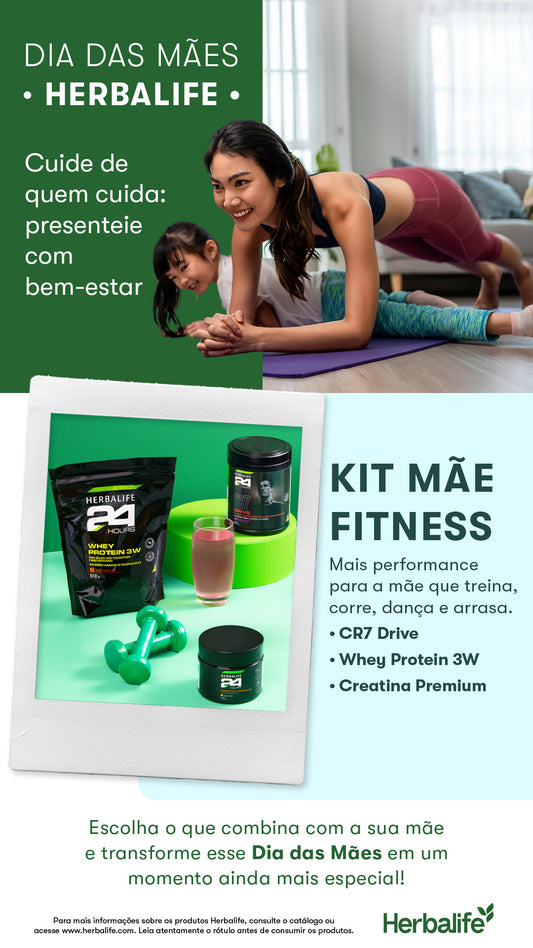 KIT MÃE FITNESS