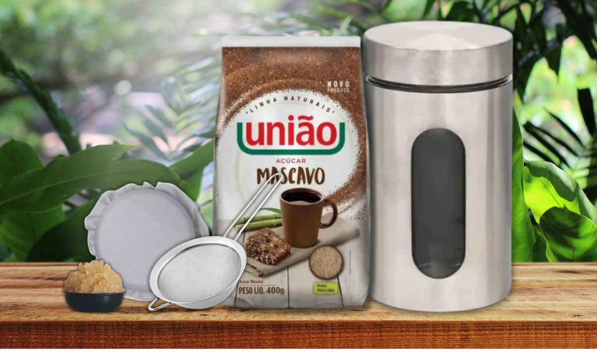 Kefir de Água - Kit para fermentação